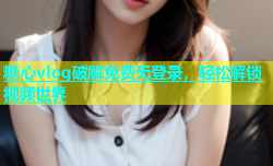 糖心vlog破解免费无登录，轻松解锁视频世界