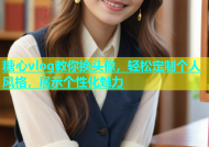 糖心vlog教你换头像，轻松定制个人风格，展示个性化魅力