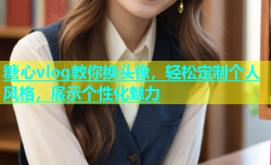 糖心vlog教你换头像，轻松定制个人风格，展示个性化魅力