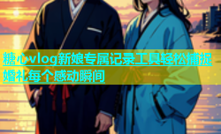 糖心vlog新娘专属记录工具轻松捕捉婚礼每个感动瞬间