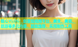 糖心VLOG：创意短视频平台，美食、美容、旅游等多元内容，智能推荐，实用制作工具