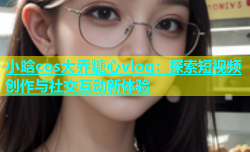 小晗cos大乔糖心vlog：探索短视频创作与社交互动新体验
