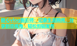 糖心vlog摄影师：记录生活瞬间，分享创意视角，轻松剪辑发布