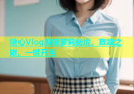 糖心Vlog解锁萝莉秘境，救赎之旅，一键开启
