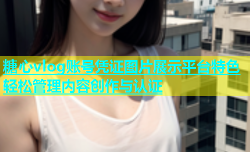 糖心vlog账号凭证图片展示平台特色轻松管理内容创作与认证