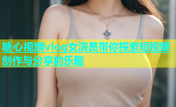 糖心视频vlog女演员带你探索短视频创作与分享的乐趣