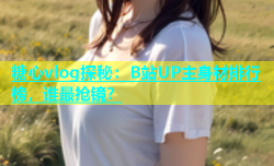 糖心vlog探秘：B站UP主身材排行榜，谁最抢镜？