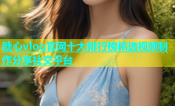 糖心vlog官网十大排行榜精选视频制作分享社交平台