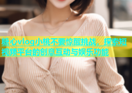 糖心vlog小桃不要惊醒挑战，探索短视频平台的创意互动与娱乐功能