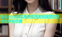 糖心vlog女主角带你探索短视频创作与分享的乐趣