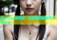 糖心vlog破解版：免费视频编辑与分享平台