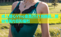成人糖心Vlog会员2021兑换码，解锁专属内容和福利