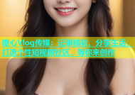 糖心Vlog传媒：记录精彩，分享生活，打造个性短视频社区，等你来创作