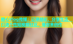 糖心Vlog传媒：记录精彩，分享生活，打造个性短视频社区，等你来创作