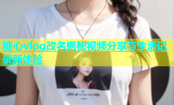 糖心vlog改名揭秘视频分享与生活记录新体验