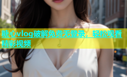 糖心vlog破解免费无登录，轻松观看精彩视频