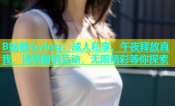 B站糖心vlog：成人私享，午夜释放真我，诱惑剧情互动，无限精彩等你探索