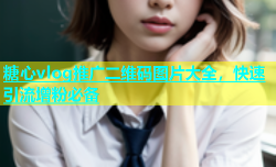 糖心vlog推广二维码图片大全，快速引流增粉必备
