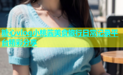 糖心vlog小桃酱美食旅行日常记录平台精彩分享
