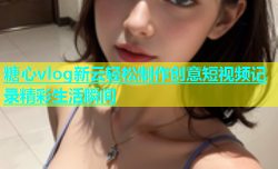 糖心vlog新云轻松制作创意短视频记录精彩生活瞬间