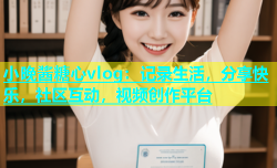 小晚酱糖心vlog：记录生活，分享快乐，社区互动，视频创作平台