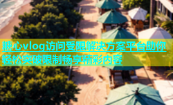 糖心vlog访问受限解决方案平台助你轻松突破限制畅享精彩内容