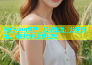 糖心vlog葫芦：记录生活，分享快乐，随时随地上传视频