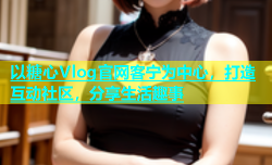 以糖心Vlog官网客宁为中心，打造互动社区，分享生活趣事