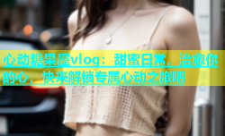 心动糖果屋vlog：甜蜜日常，治愈你的心，快来解锁专属心动之旅吧
