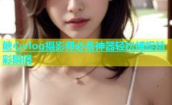 糖心vlog摄影师必备神器轻松捕捉精彩瞬间
