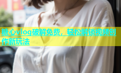 糖心vlog破解免费，轻松解锁视频创作新玩法