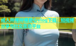 成人哔哩哔哩糖心vlog下载：短视频分享与社交互动平台