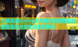 小桃酱糖心vlog多终端无缝观看自动更新互动分享生活美好瞬间