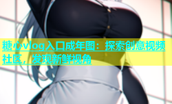 糖心vlog入口成年图：探索创意视频社区，发现新鲜视角
