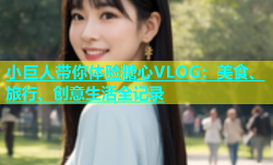 小巨人带你体验糖心VLOG：美食、旅行、创意生活全记录