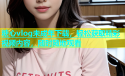 糖心vlog未成年下载，轻松获取精彩视频内容，随时随地观看