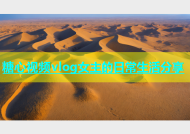 糖心视频vlog女主的日常生活分享