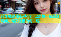 开车视频糖心vlog：记录每一刻美好瞬间，驾驭生活的每一程