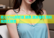糖心Vlog解析版 破解 独家福利 精彩视频无限看