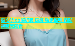糖心Vlog解析版 破解 独家福利 精彩视频无限看