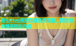 糖心vlog视频在线免费观看，随时随地畅享精彩内容
