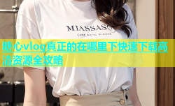 糖心vlog真正的在哪里下快速下载高清资源全攻略
