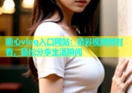 糖心vlog入口网站：精彩视频随时看，轻松分享生活瞬间