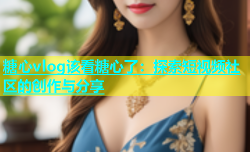 糖心vlog该看糖心了：探索短视频社区的创作与分享