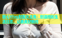 糖心Vlog封面女主角：创造精彩生活日志，记录美好瞬间