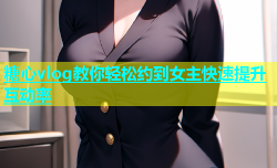糖心vlog教你轻松约到女主快速提升互动率