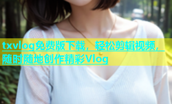 txvlog免费版下载，轻松剪辑视频，随时随地创作精彩Vlog