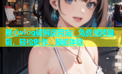 糖心vlog破解版网站：免费视频编辑，轻松创作，超值体验