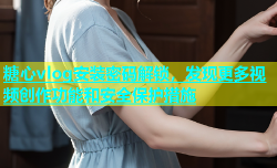 糖心vlog安装密码解锁，发现更多视频创作功能和安全保护措施