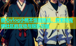 糖心vlog小桃不惊醒挑战，探索短视频社区的互动与娱乐功能